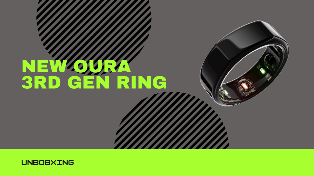 Oura Ring Generation 3 Unboxing