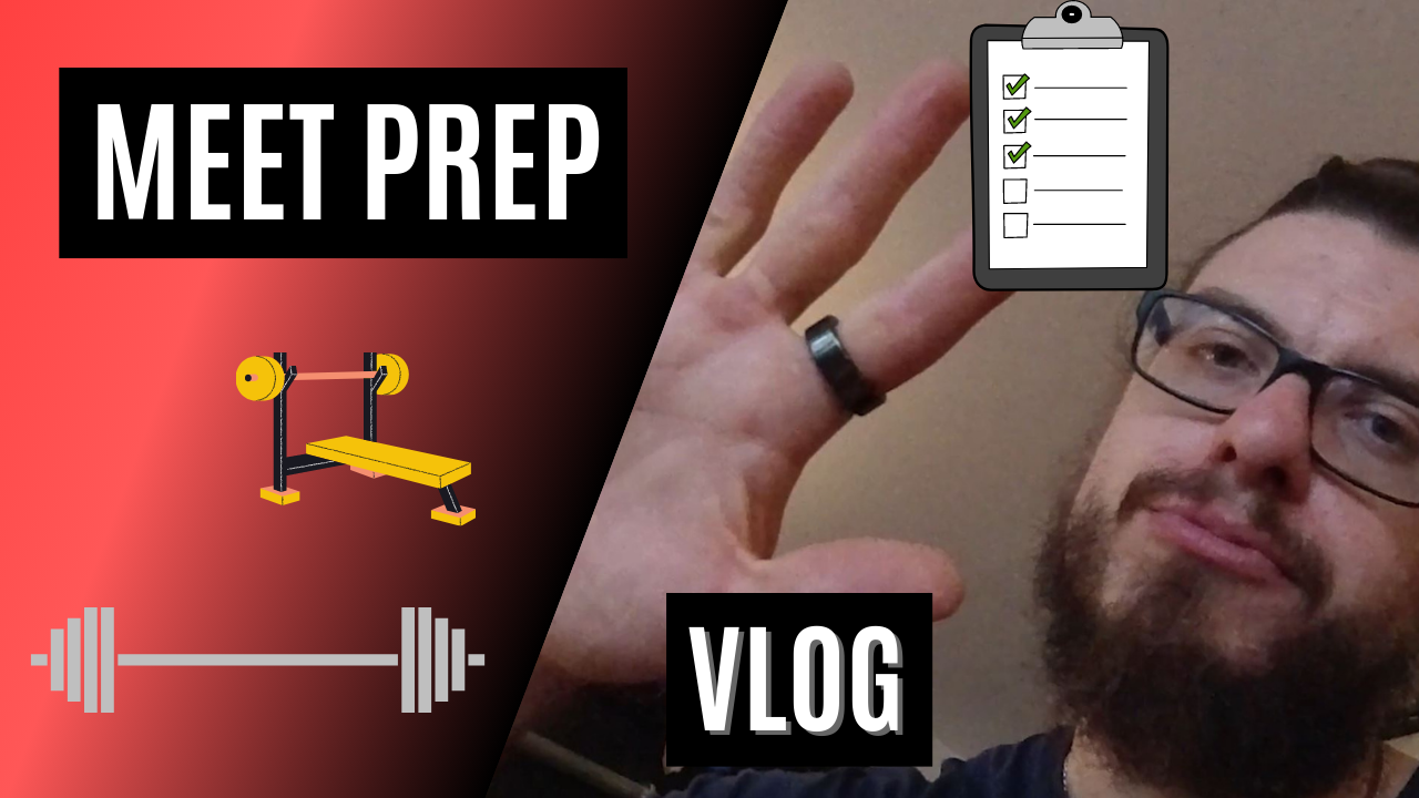 week 6 Meet Prep Vlog